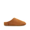Ugg Chestnut Brown Suede Leather Elea Slip-on Slippers In Brown