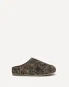 Ugg Elea Leopard-print Shearling Slippers In Gray