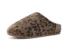 Ugg Elea Leopard-print Shearling Slippers In Brown