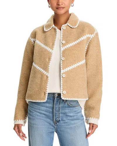Ugg Ellison Shell Jacket In Sand Heather
