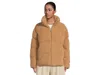 Ugg Emmalyn Fluff Puffer Jacket In Brown
