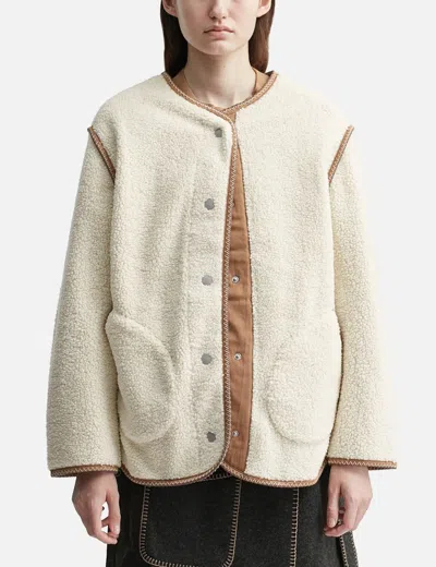 Ugg Emmersyn Braid Jacket In Neutral