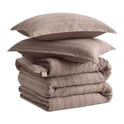 Ugg Eros Comforter Set, Full/queen In Brown