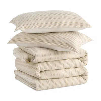 Ugg Eros Comforter Set, King In Brown
