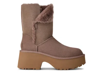 Pre-owned Ugg Esmee Boot (women's) Sneakers In Caribou In Brown