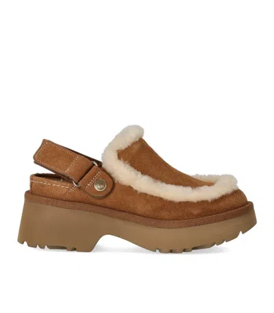 Ugg Esmee Chestnut Clog In Brown