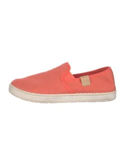 Pre-owned Ugg Espadrille Sneakers In Orange