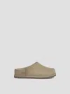 Ugg Essential Leather Clog In Brown