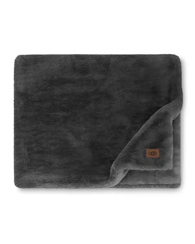 Ugg Euphoria Throw Blanket In Black