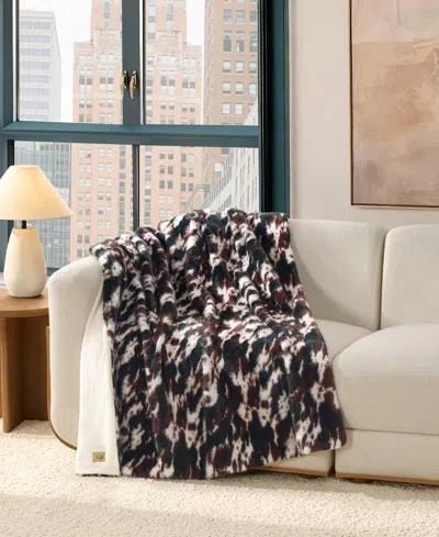 Ugg Everett Throw, 50" X 70" In Black