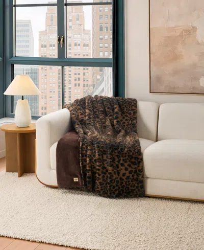 Ugg Everett Throw, 50" X 70" In Brown