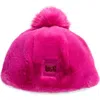 Ugg Faux Fur Beanie In Solferinio Pink
