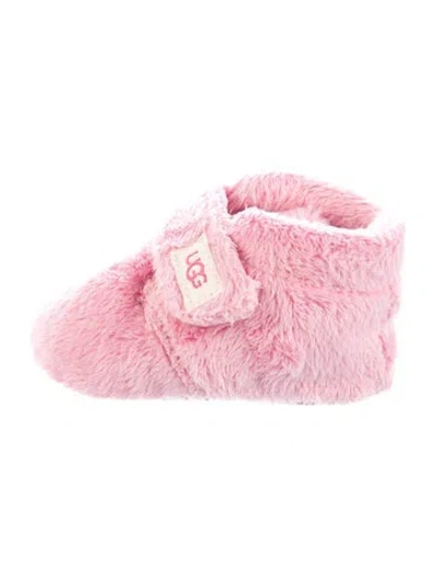 Pre-owned Ugg Babies' Faux Fur Boots In Pink