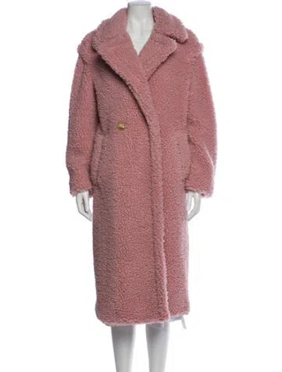 Pre-owned Ugg Faux Fur Coat W/ Tags In Pink