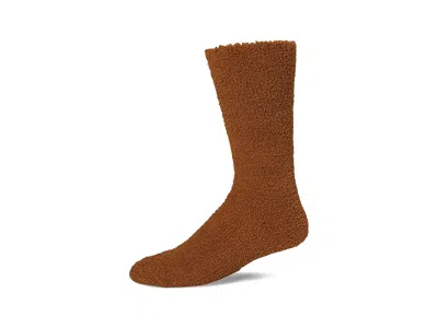 Ugg Fincher Ultra Cozy Crew Men's Crew Cut Socks Shoes Deco: One Size In Brown
