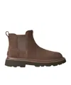 Ugg Flat Ankle Boots In Brown