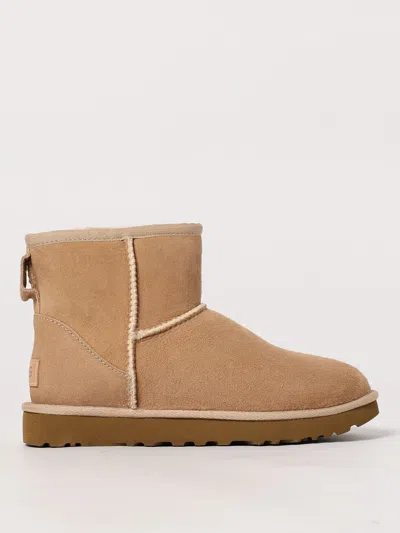 Ugg Flache Stiefeletten  Damen Farbe Beige
