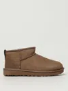 Ugg Flat Ankle Boots  Woman Color Beige In Sand