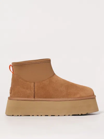 Ugg Flache Stiefeletten  Damen Farbe Braun