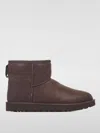 Ugg Dark Brown Classic Mini Boots In Braun