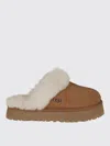Ugg Disquette Sheepskin And Suede Comfort Slide