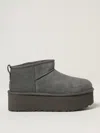 Ugg Classic Ultra Mini Platform In Gray