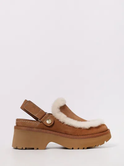 UGG FLAT SANDAL UGG WOMAN COLOR BROWN,H40845032