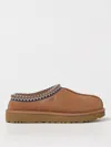 Ugg Tasman Chestnut Eather Slip Ons In Brown