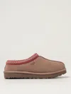 Ugg Tasman Ii Braided-trim Sheepskin Slippers In Gray