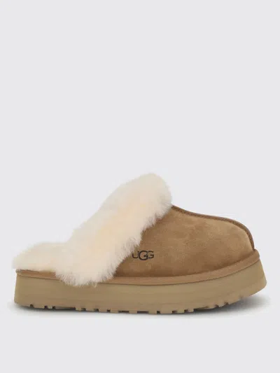 Ugg Flat Sandals  Woman Color Walnut In Brown