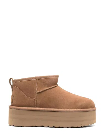 Ugg Flat Shoes In Brown