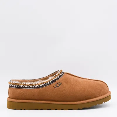 Ugg Flat Shoes Chestnut In Brown