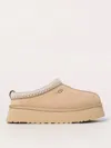Ugg Sand Slipper With Logo Embroidery In Beige