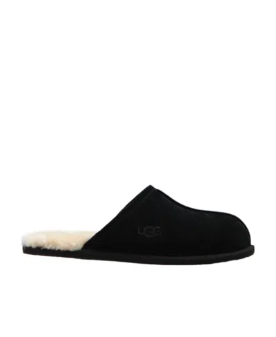 Ugg Flat Slippers In Black