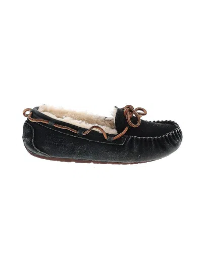 Pre-owned Ugg Flats In Black