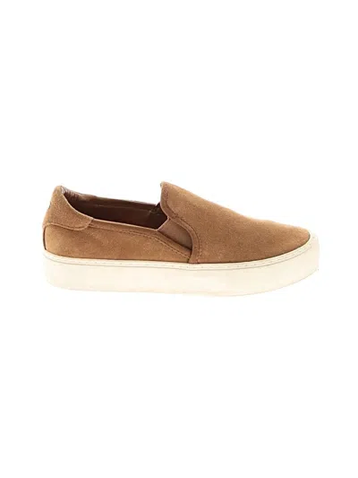 Pre-owned Ugg Flats In Brown