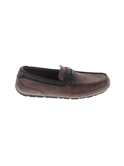 Pre-owned Ugg Flats In Brown