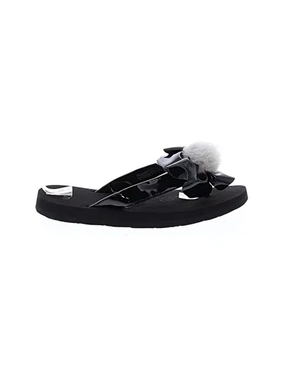 Pre-owned Ugg Kids' Flip Flops In Black