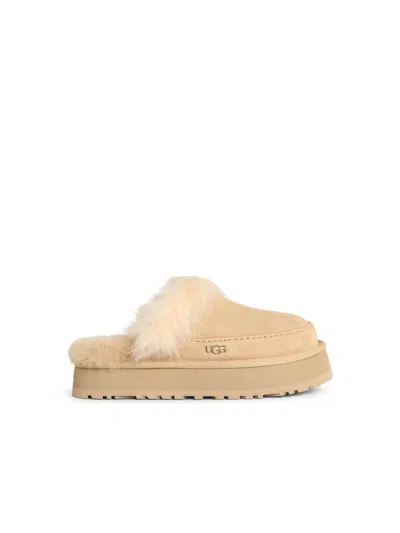 UGG FLOPPY CHALET' SUEDESABBIA SLIPPERS