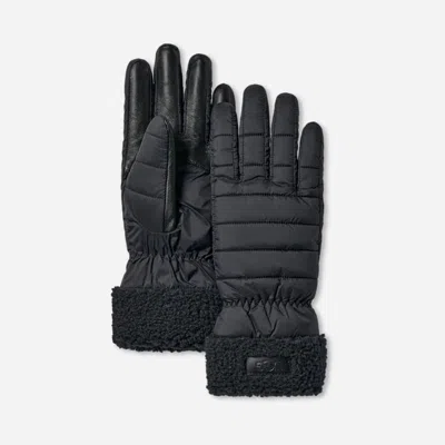 Ugg ®fluff Cuff Glove In Black