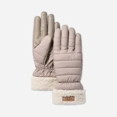 Ugg ®fluff Cuff Glove In Oyster