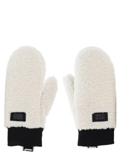 Ugg Fluff Fleece Knobs In White