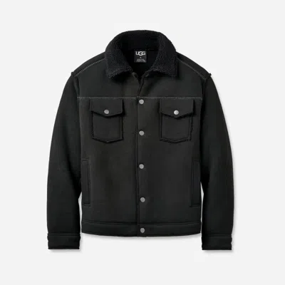 UGG ®FLUFF JACKET II FLEECE IN BLACK