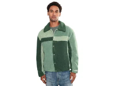 UGG FLUFF JACKET MEN'S JACKET ARUGULA: LG, POLYESTER