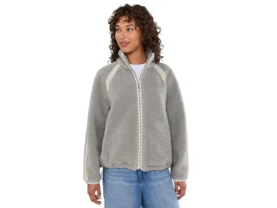 Ugg Fluff Jacket Women's Jacket Cobble: Md In White