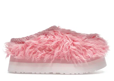 Pre-owned Ugg Fluff Momma Sugar Tasman Slipper (women's) Sneakers In Pink Jasmine