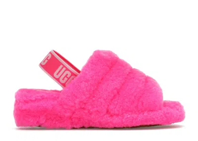 Pre-owned Ugg Fluff Yeah Slide (women's) Sneakers In Taffy Pink