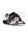 Ugg Fluff Yeah Slides In Black