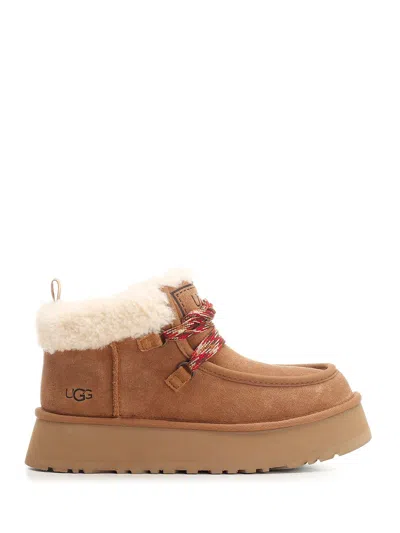 Ugg Funkarra Booties In Beige