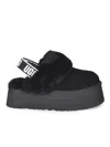 Ugg Sling-back Slipper Shoes In Black